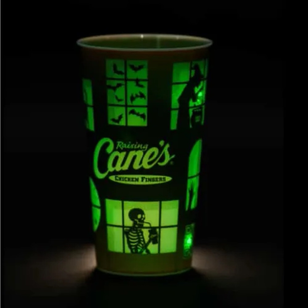 Raising Canes- Halloween Glow in the Dark Cup Limited Edition